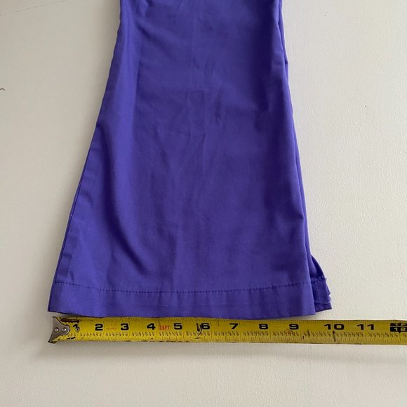 Spread Good Cheer Purple Scrubs Scrub Top & Bottom Womens Size XXS - Picture 7 of 9